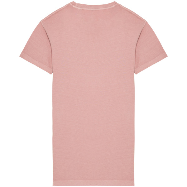Ecologische verwassen T-shirtjurk Washed Petal Rose XS