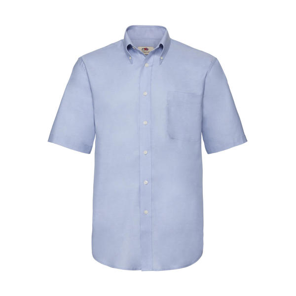 Oxford Shirt Short Sleeve - Oxford Blue - S