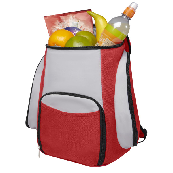 Brisbane cooler backpack 20L - Red/Grey
