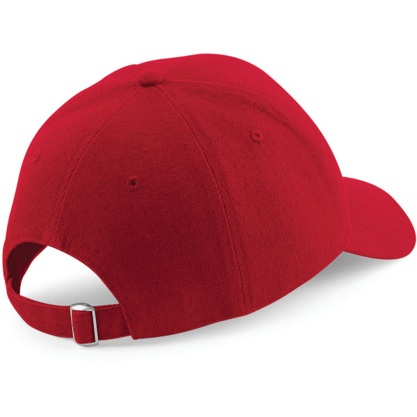 Kappe Pro-Style, gebürstete Baumwolle Classic Red One Size