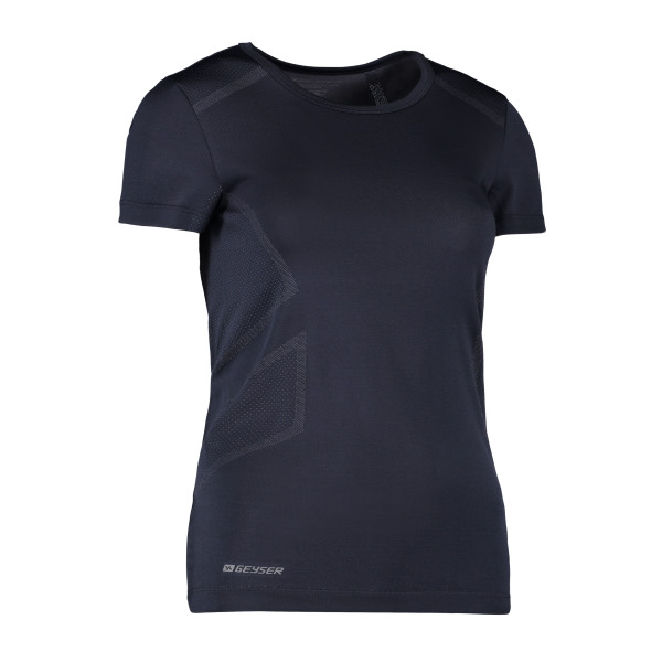 GEYSER T-shirt | seamless | women - Navy, XS