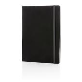 Luxe A5 softcover notitieboek met gekleurde rand