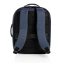Impact AWARE™ RPET anti-theft 15.6"laptop backpack, navy