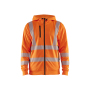 Hooded sweatshirt met rits High Vis Hooded sweatshirt met rits High Vis