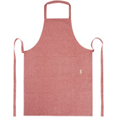 Pheebs 200 g/m² gerecycled katoenen schort - Heather rood