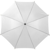 Polyester (190T) paraplu Kelly wit