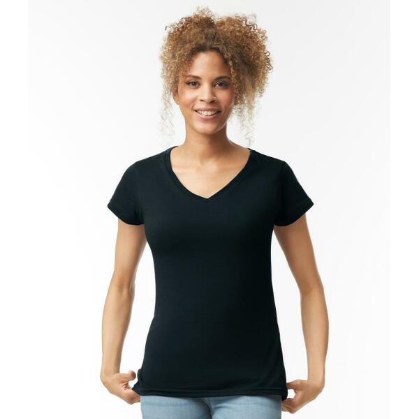 Ladies SoftStyle® V Neck T-Shirt