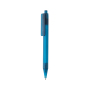 GRS RPET X8 transparent pen, blue