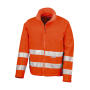 Hi-Vis Soft Shell Jacket - Fluorescent Orange