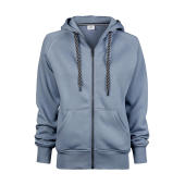 Ladies Fashion Full Zip Hood - Flint Stone - 2XL