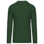 T-shirt ronde hals lange mouwen Forest Green 4XL