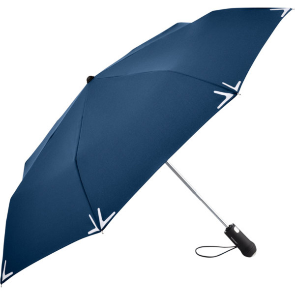 AOC mini pocket umbrella Safebrella® LED - navy