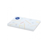 25 adhesive notes, 100x72mm, full-colour - White