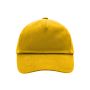 MB7010 5 Panel Kids' Cap - gold-yellow - one size