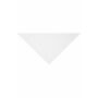 MB6524 Triangular Scarf - white - one size