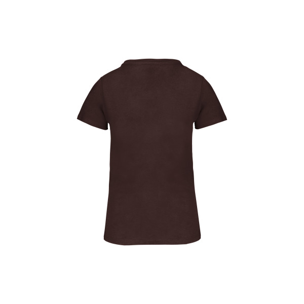 Dames-t-shirt BIO150 ronde hals Chocolate 3XL