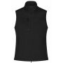 Ladies' Softshell Vest - black - XS