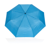21" Impact AWARE™ 190T mini auto åben paraply, blå