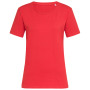 Stedman T-shirt Crewneck Relax SS for her 186c scarlet red M