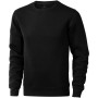 Surrey unisex crewneck sweater - Solid black - XXS