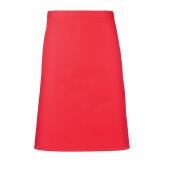 'Colours' Mid Length Apron, Strawberry Red, ONE, Premier