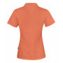 Harvest Sunset Strech Polo Lady Orange Vinta XL