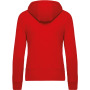 Dames hooded sweater Bio Red XS