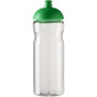 H2O Active® Base 650 ml dome lid sport bottle - Transparent/Green
