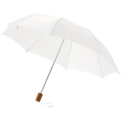 Oho 20" foldbar paraply - Hvid
