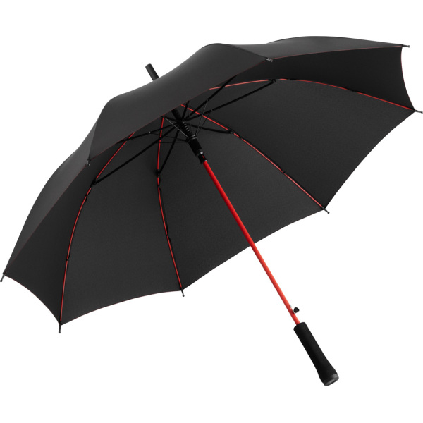 AC regular umbrella Colorline - black-red