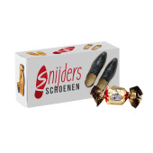 Doosje met 4 chocolade bonbons Doosje met 4 chocolade bonbons