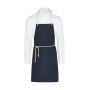 CORSICA - Cord Bib Apron with Pocket - Navy - One Size