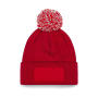 Snowstar Printers Beanie - Classic Red/Off White