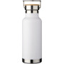 Thor 480 ml copper vacuum insulated water bottle - White