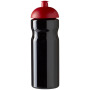 H2O Active® Base 650 ml bidon met koepeldeksel - Zwart/Rood