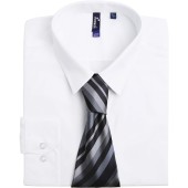 Multi Stripe Tie Grey One Size
