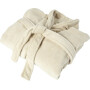 Fleece (210 gr/m²) badjas Derek beige L/XL