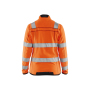 Dames Microfleecevest High Vis Dames Microfleecevest High Vis