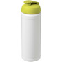 Baseline® Plus 750 ml sportfles met flipcapdeksel - Wit/Lime