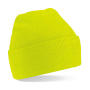 Original Cuffed Beanie - Fluorescent Yellow - One Size