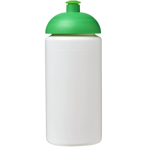 Baseline® Plus grip 500 ml dome lid sport bottle - White/Green
