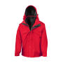 3-in-1 Jacket with Fleece - Red - XS
