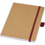 Berk A5 notitieboek van gerecycled papier - Rood