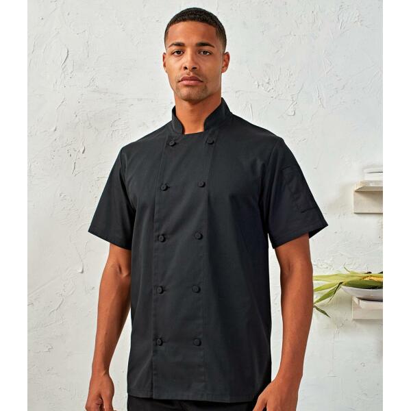 Coolchecker® Short Sleeve Chef's Jacket