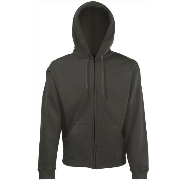 FOTL Classic Hooded Sweat Jacket, Light Graphite, XXL