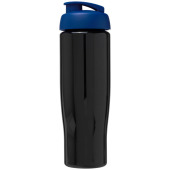 H2O Active® Tempo 700 ml sportfles met flipcapdeksel - Zwart/Blauw