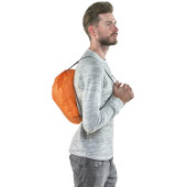 Nonwoven (80 gr/m²) drawstring backpack Nathalie white