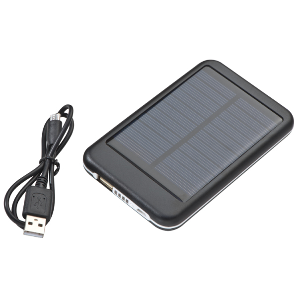 Solar metalen powerbank