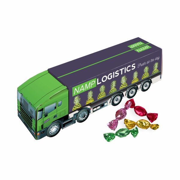 Truck met metallic sweets