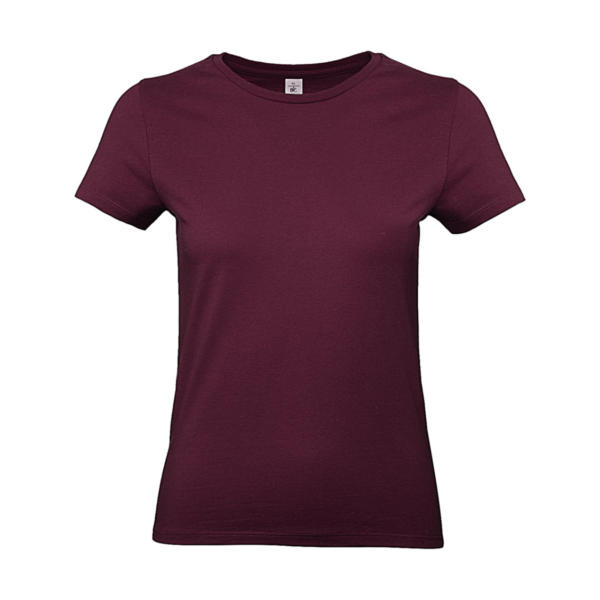 #E190 /women T-Shirt - Burgundy